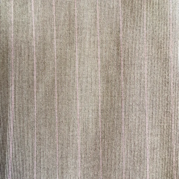 Beige Pinstripe Dress Pants - Picture 16 of 16